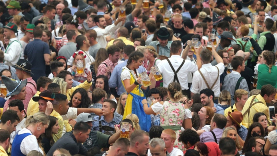 Oktoberfest Minhen Pivo
