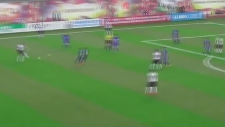 Dugalićev projektil sa 40 metara