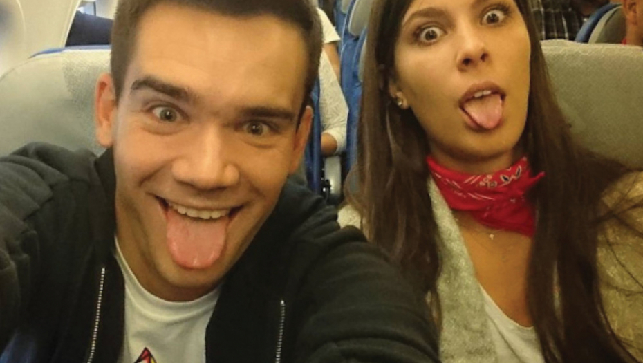 Bojan Perić sa devojkom Anđelom