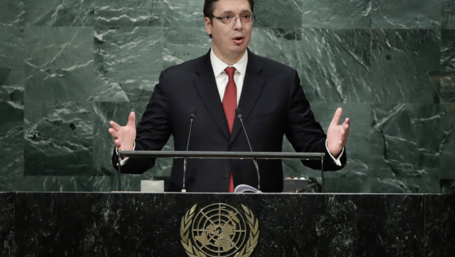 Vučić govori u UN 