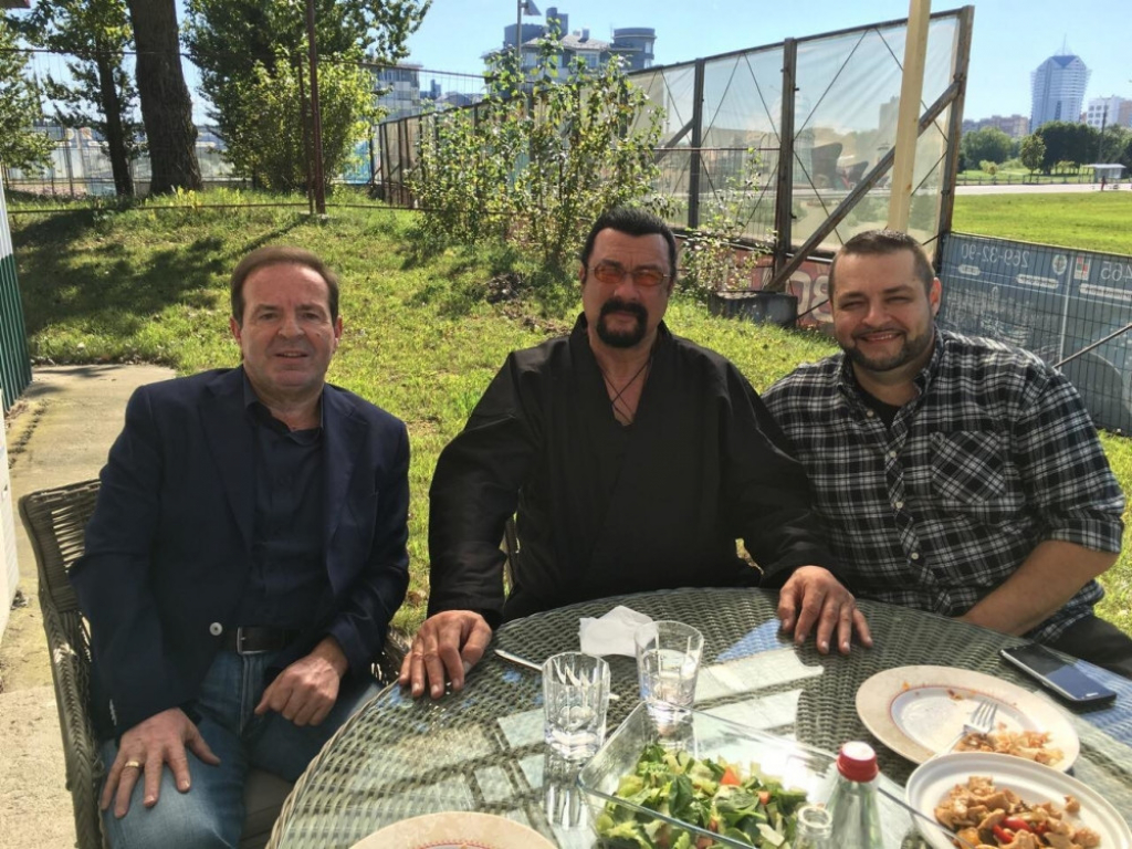 Bogoljub Karić sa Stivenom Sigalom