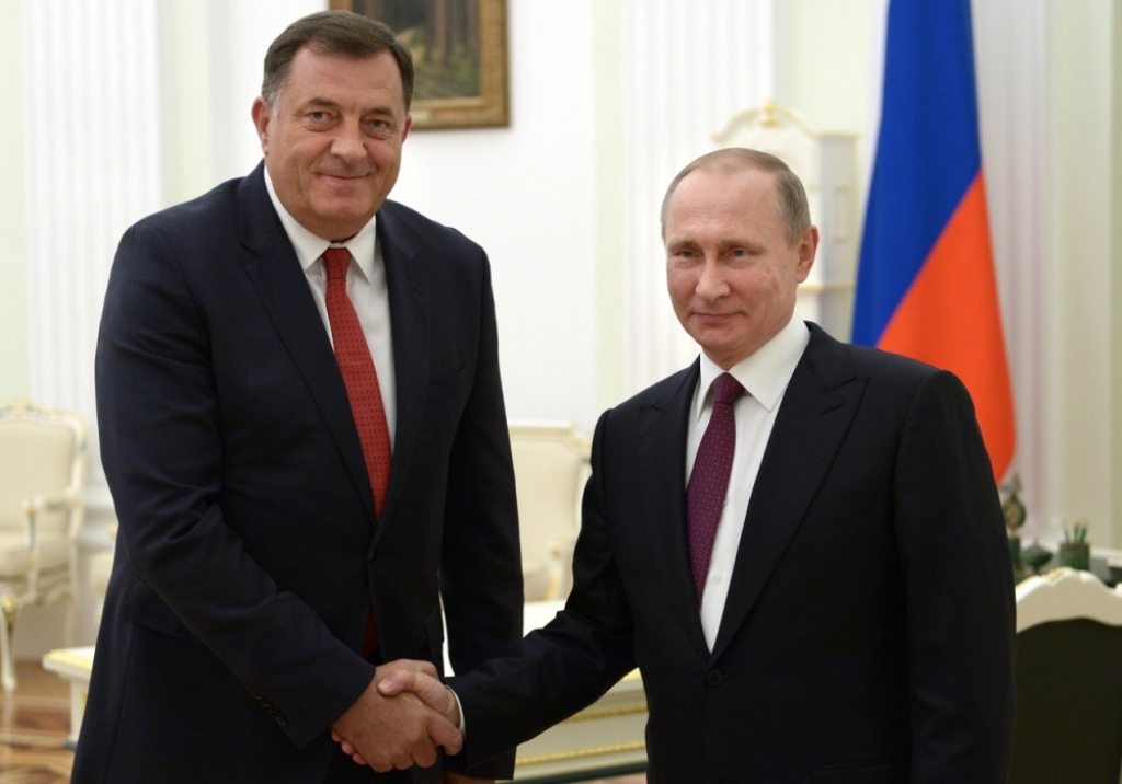 Milorad Dodik i Vladimir Putin