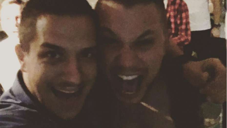 Relja sa prijateljem