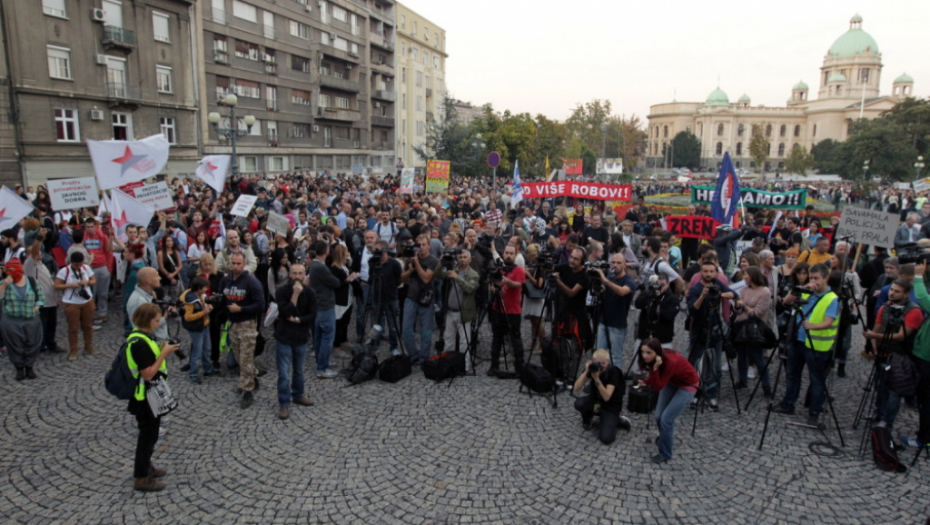 Protest Ne davimo Beograd