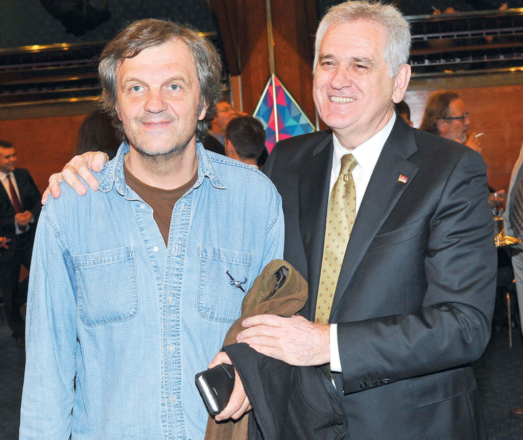 Emir Kusturica i Tomislav Nikolić