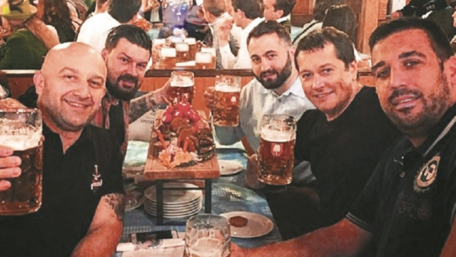 Aco Pejović na Oktoberfestu