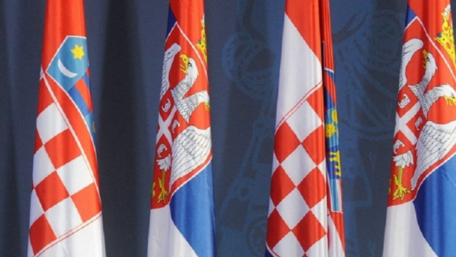 Srpska i hrvatska zastava