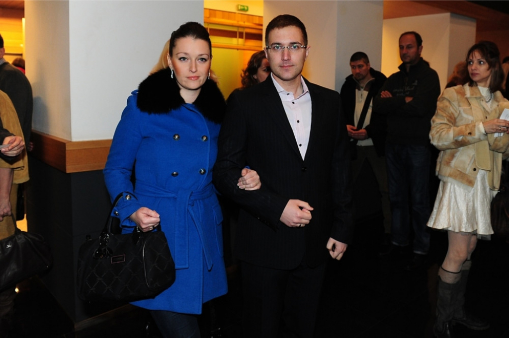 Nebojša Stefanović sa suprugom Anom