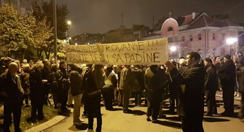 Protest Čukarička padina