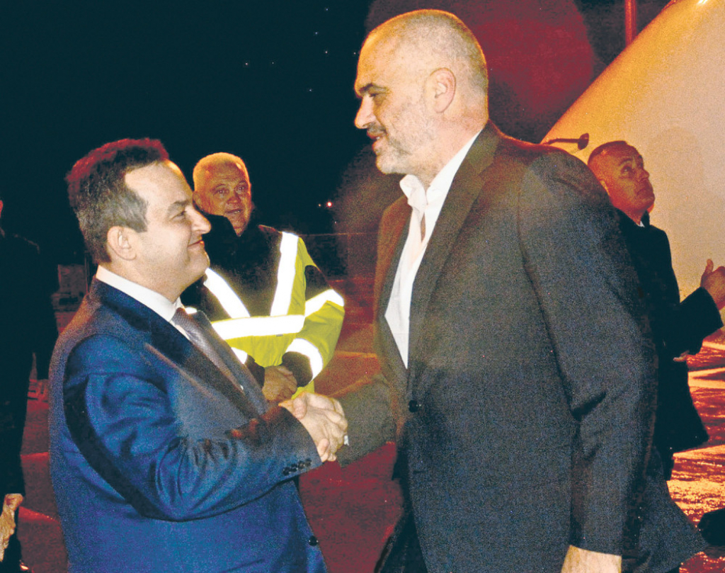 &bdquo;Tvoj glas melem je za moje u&scaron;i&ldquo;: Edi  Rama i Ivica Dačić