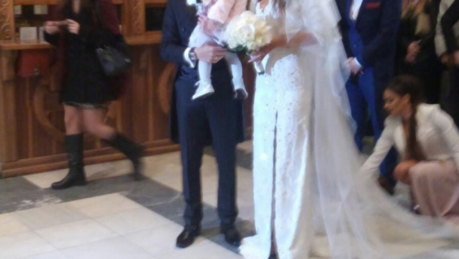 Milan Mitrović, crkveno venčanje