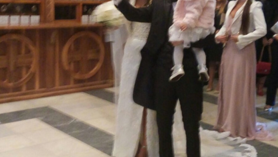 Milan Mitrović, crkveno venčanje