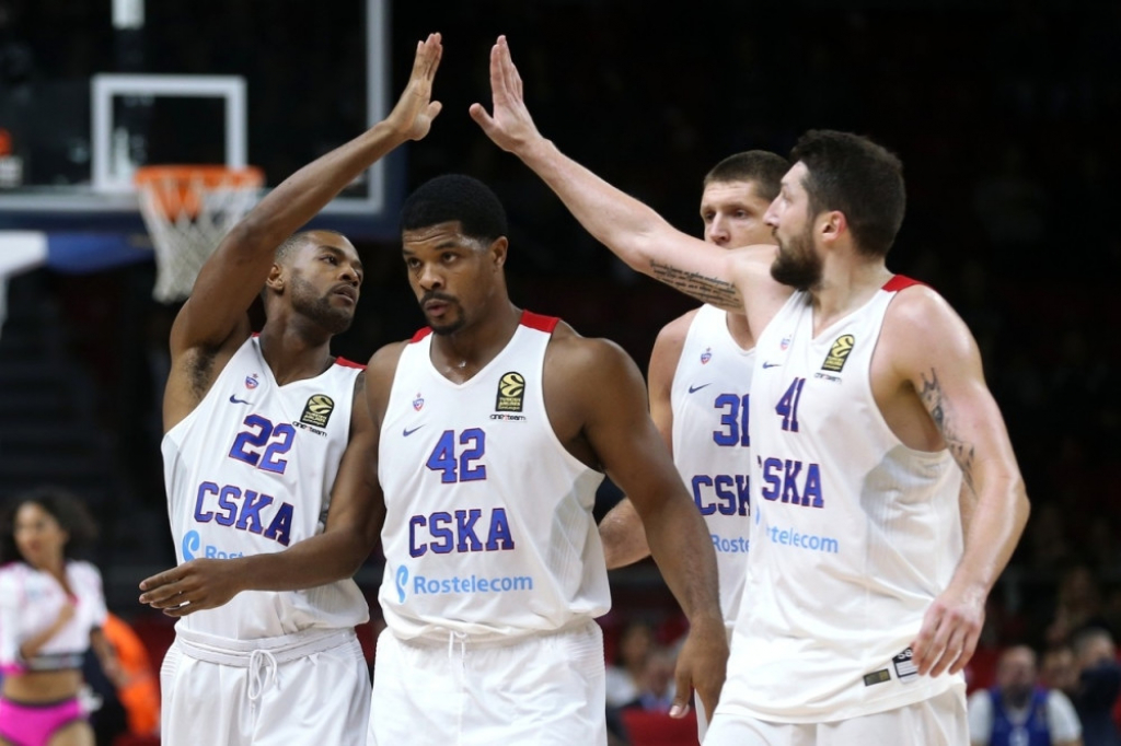 Tri od tri: Košarkaši moskovskog CSKA