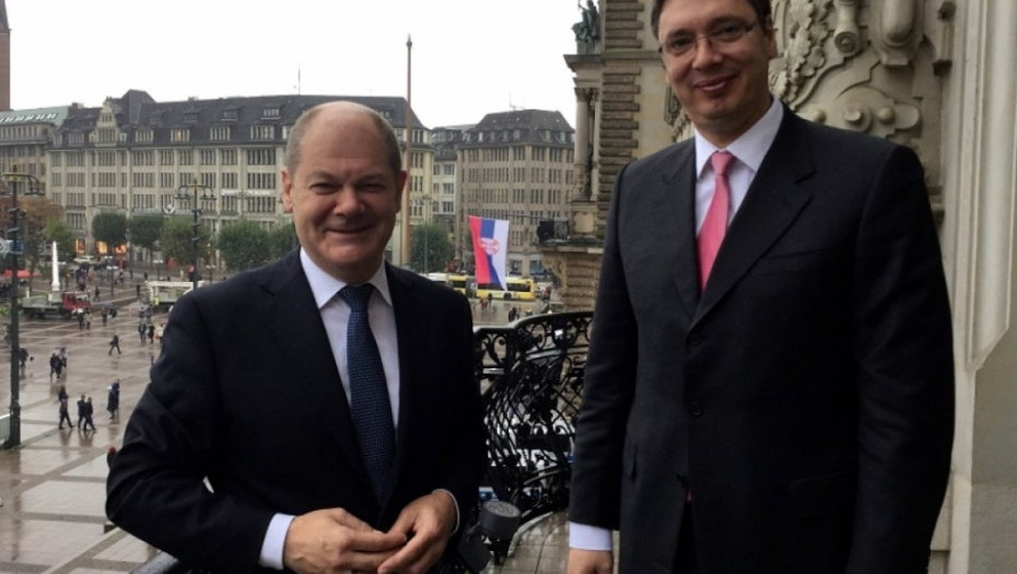 Olaf Šolc i Aleksandar Vučić