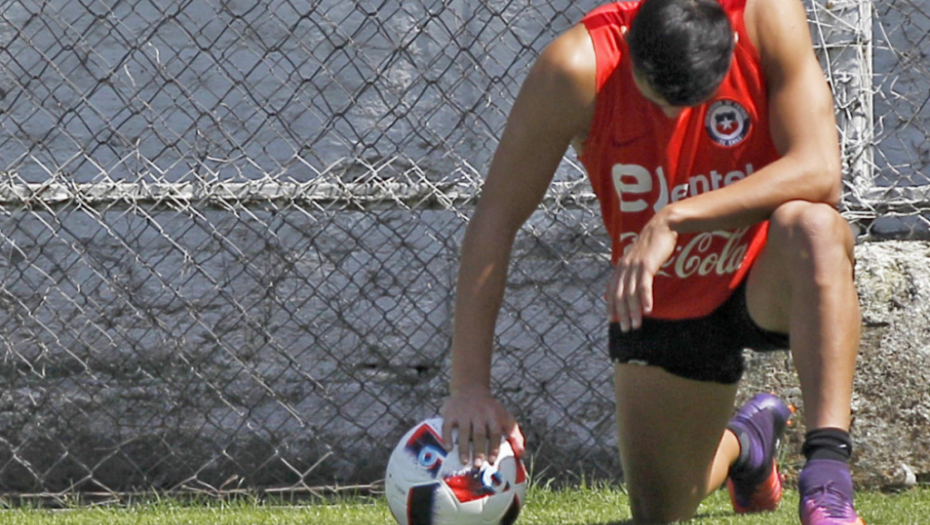 Povreda na današnjem treningu... Aleksis Sančez