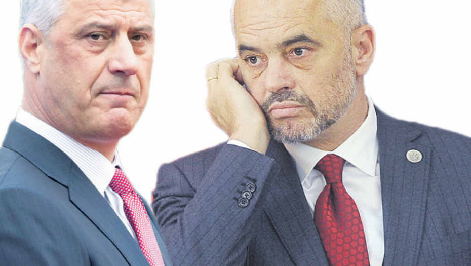Hašim Tači i Edi Rama