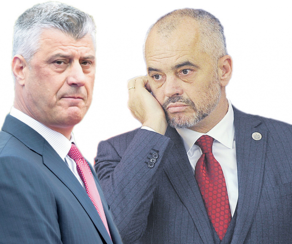 Hašim Tači i Edi Rama