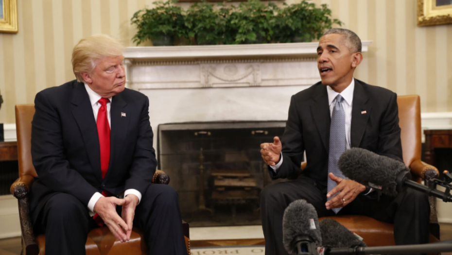 Donald Tramp i Barak Obama