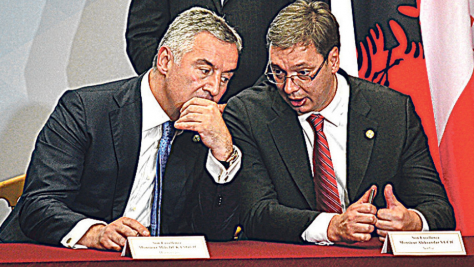 Nišanili ih isti ljudi: Đukanović i Vučić