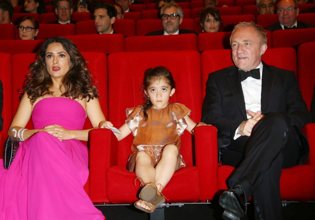 Salma Hajek, Valentina Paloma Pino i Fransoa-Anri Pino