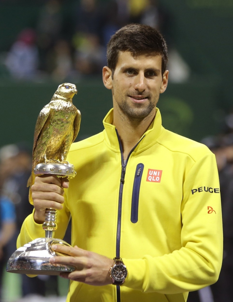 Branioc titule iz Dohe... Novak Đoković