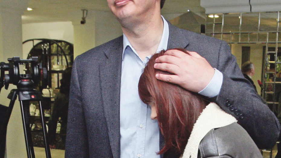 Mezimica: Vučić sa ćerkom Milicom