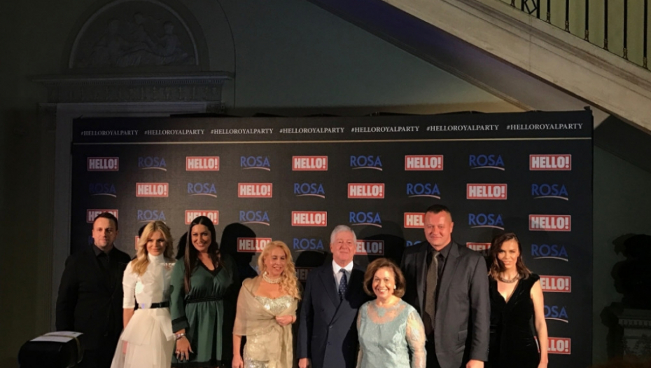 Karađorđevići sa direktorima kompanije "Color Press Group"