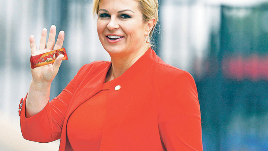 Pljunula, pa polizala: Kolinda Grabar Kitarović