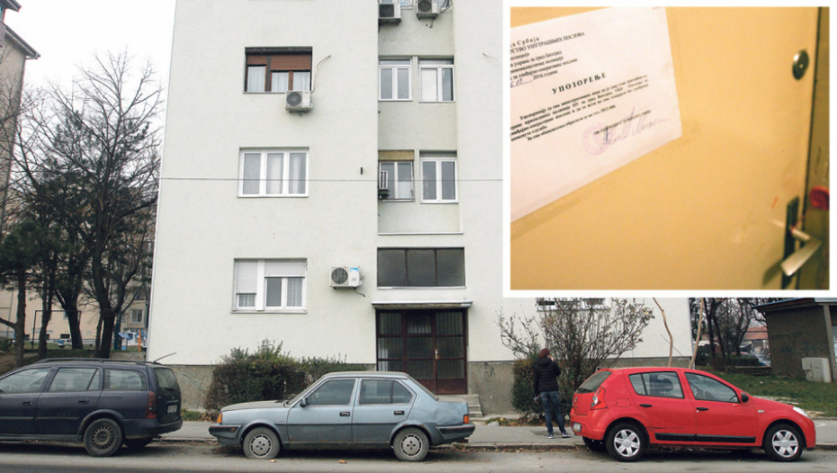 Policija zapečatila vrata i ostavila upozorenje