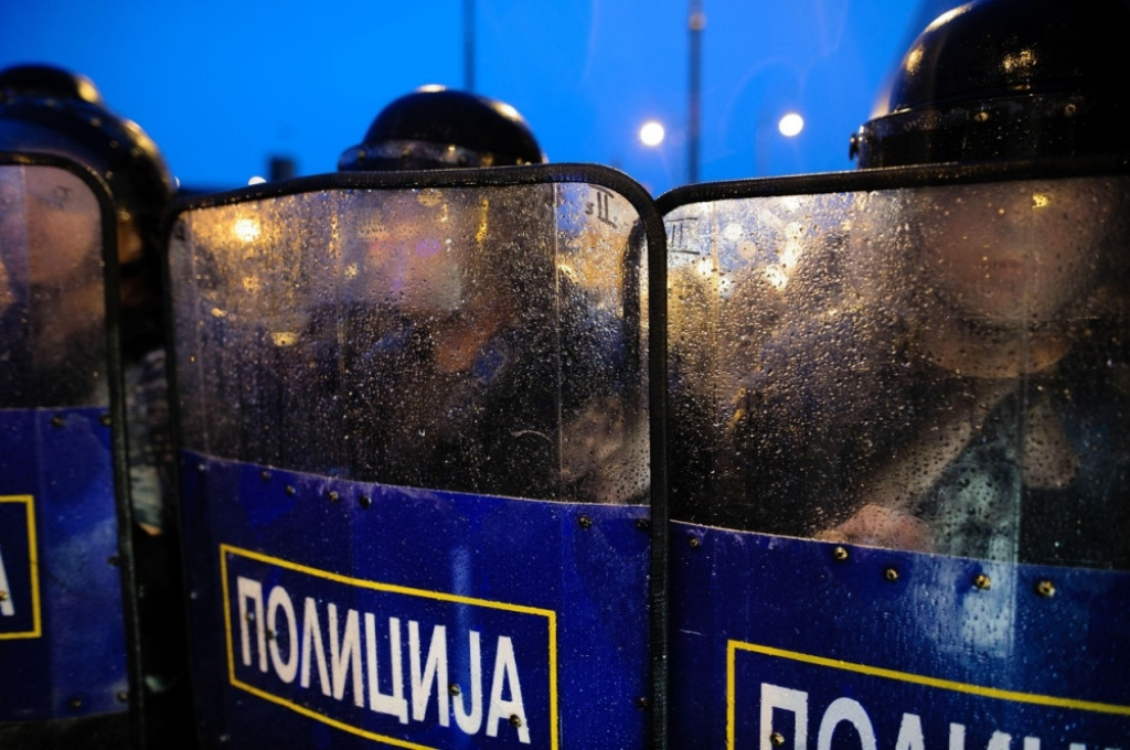 Makedonija, policija