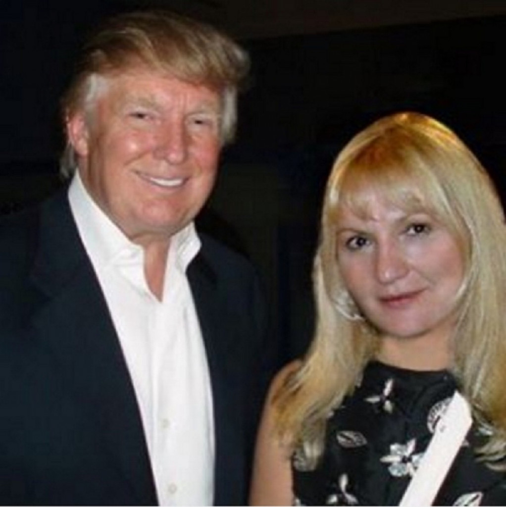 Vesna de Vinča i Donald Tramp