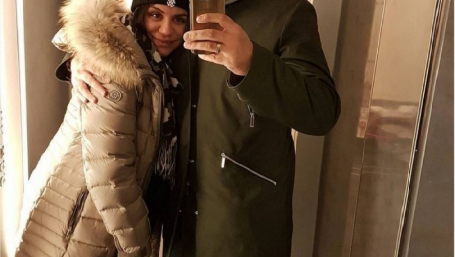 Daria Stanojević Vujović sa suprugom