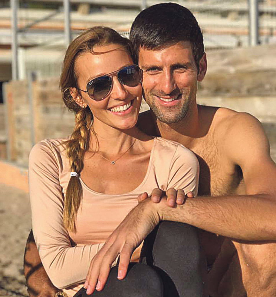 Ljubav cveta: Jelena i Novak Đoković 