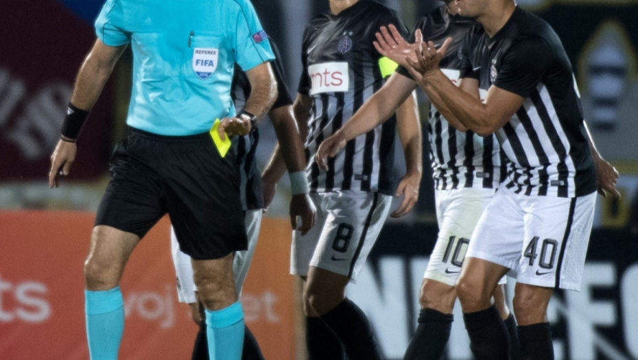 Nikola Đurđić na jednom Partizanovom meču