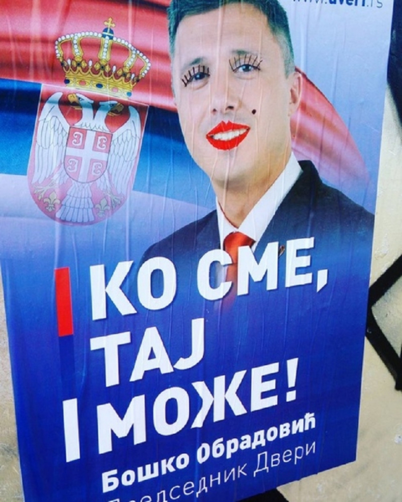 Azdejković našminkao Boška