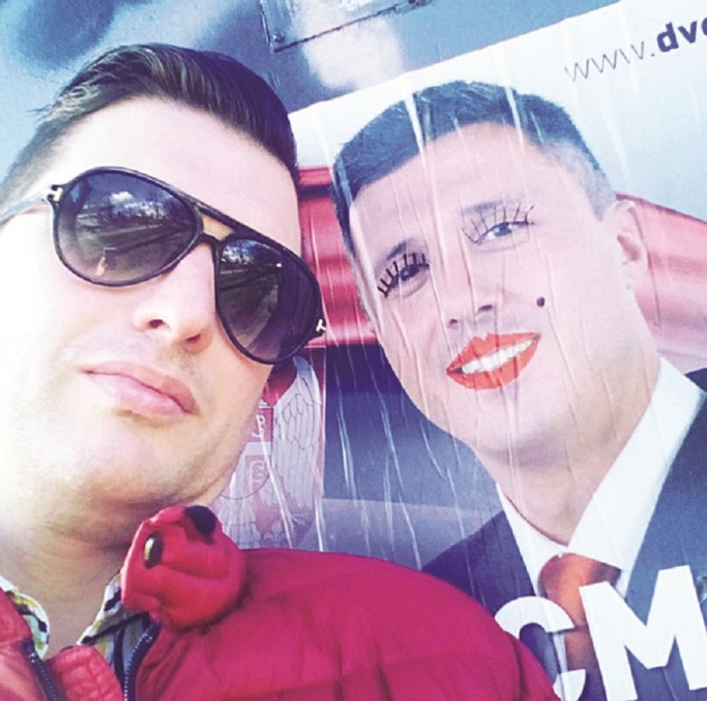 Azdejković našminkao Boška