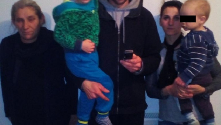 Nenad Dimitrijević sa porodicom