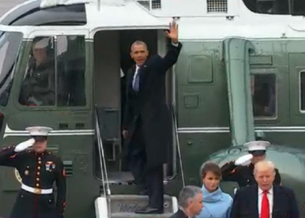 Obama odlazi sa Kapitol Hila