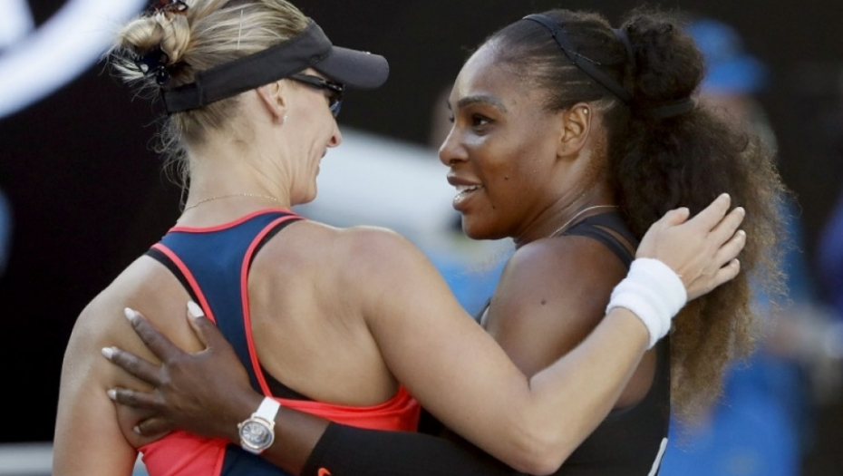 Mirjana Lučić Baroni i Serena Vilijams