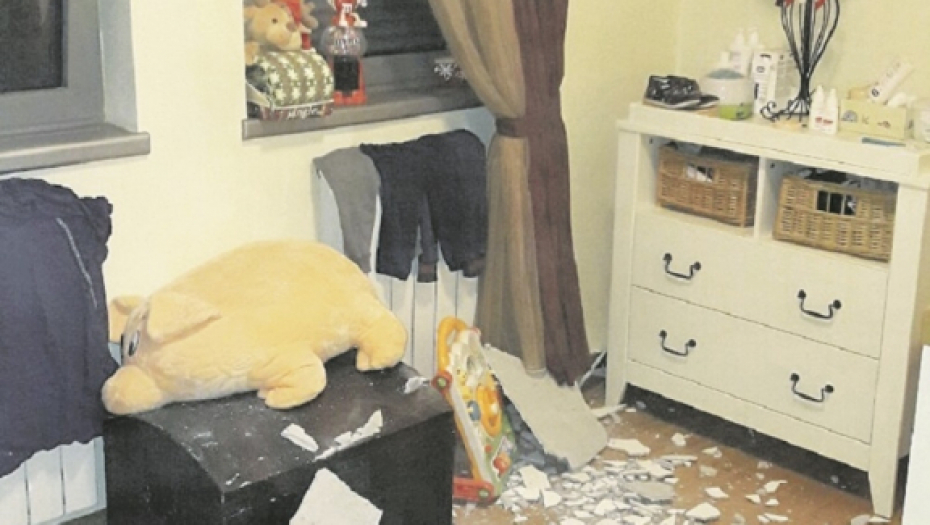Srusio se plafon u stanu na Bežanijskoj kosi