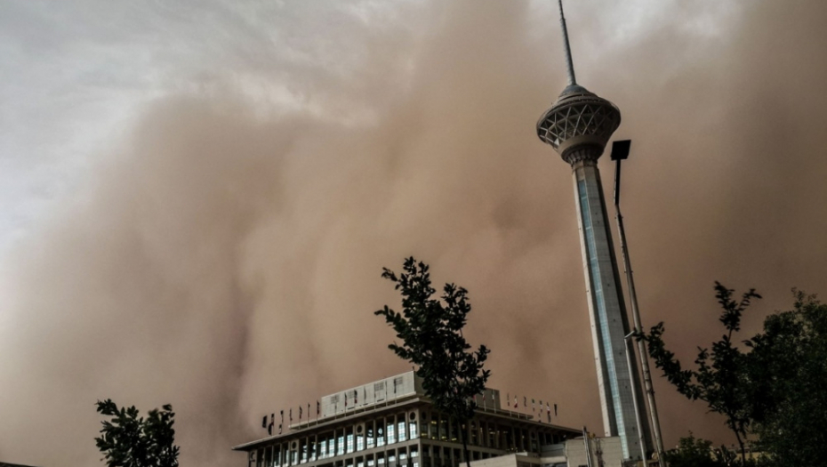 Peščana oluja u Iranu