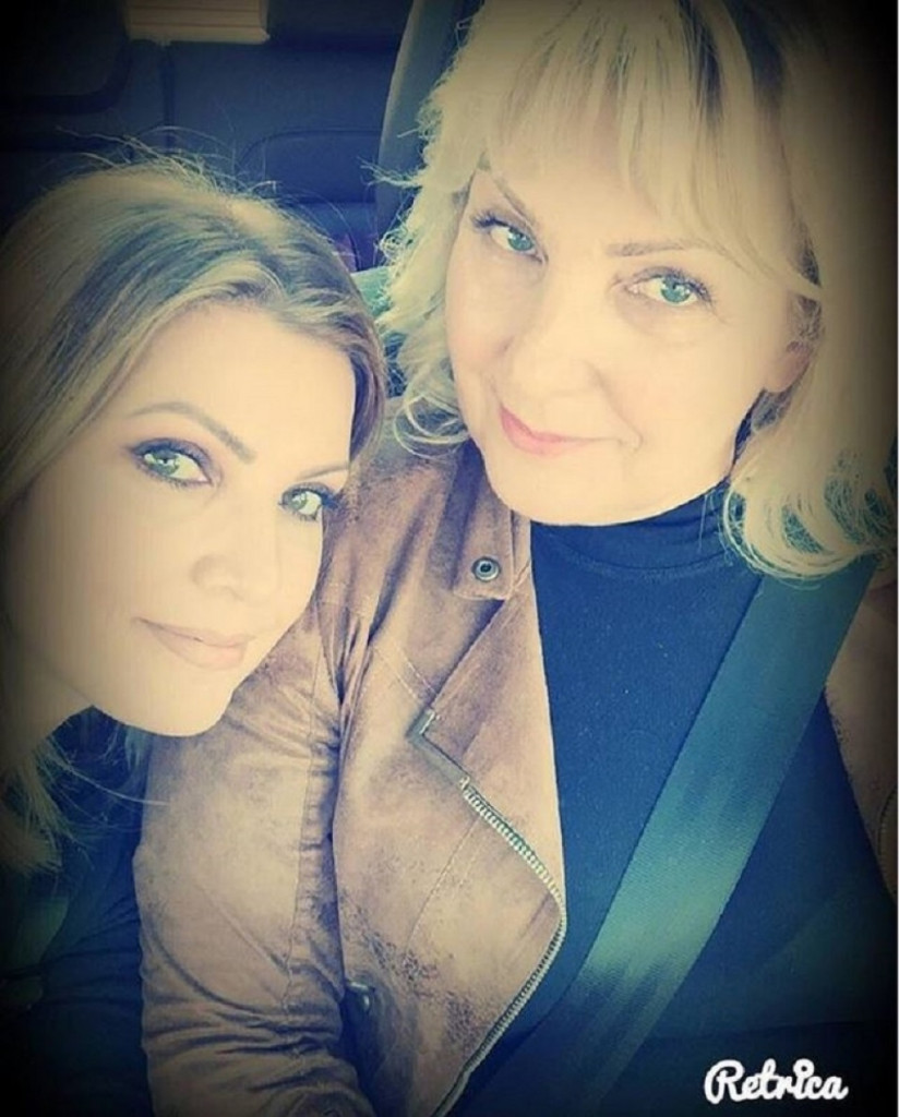 Snežana Đurišić sa ćerkom Majom