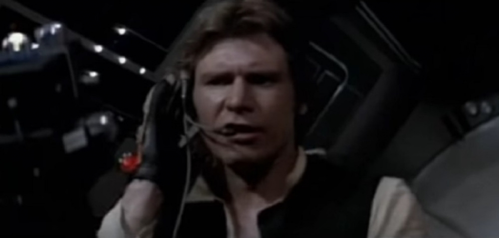 Harison Ford kao Han Solo