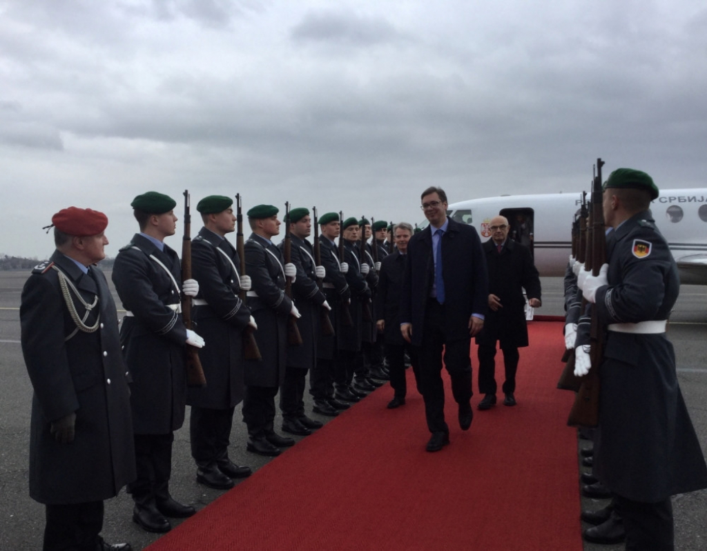 Aleksandar Vučić u Berlinu