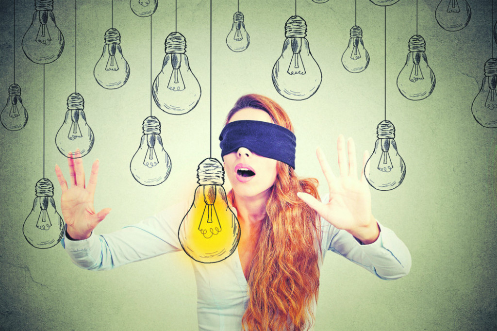 Mrak Slepilo Intuicija