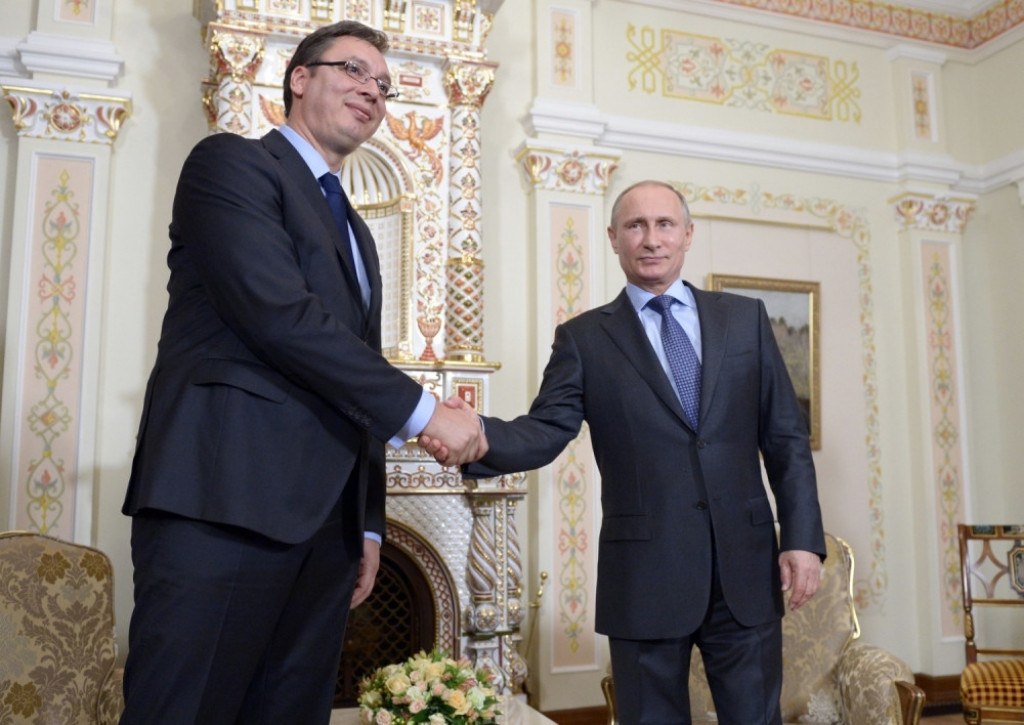Saradnja na zavidnom nivou: Vučić i Putin