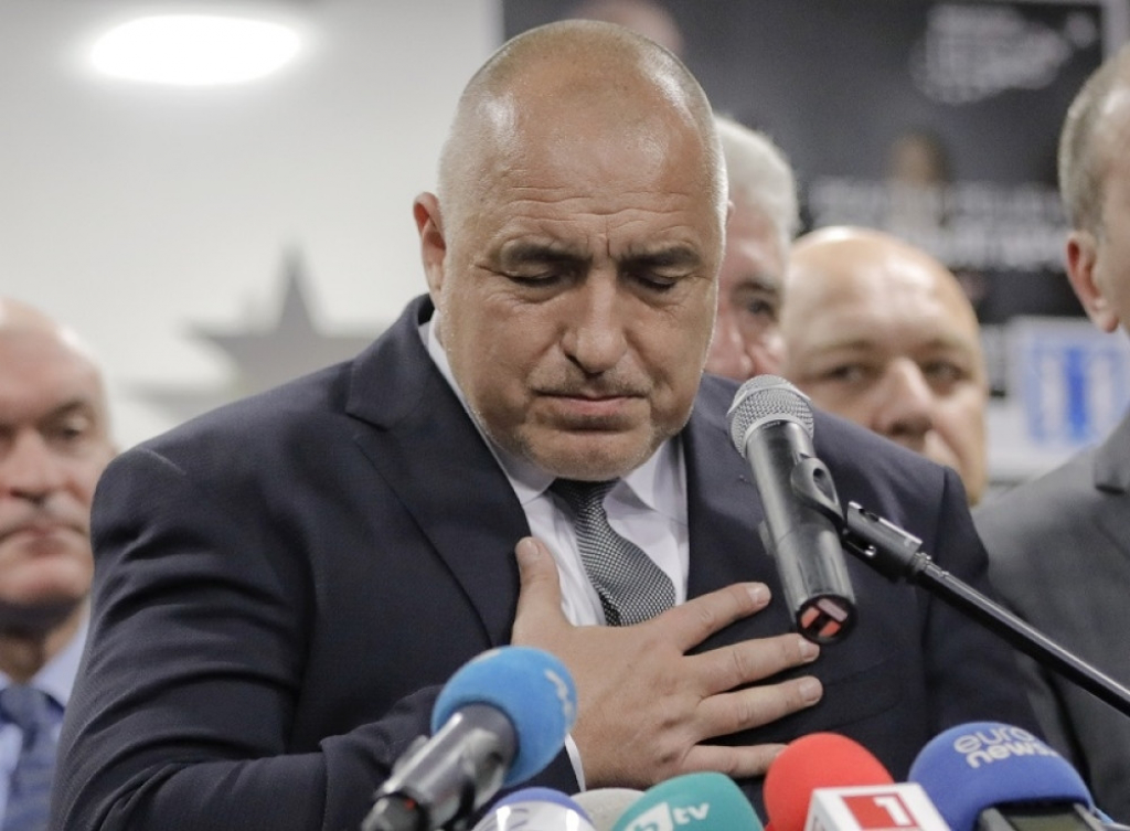 Bojko Borisov posle proglašavanja pobede
