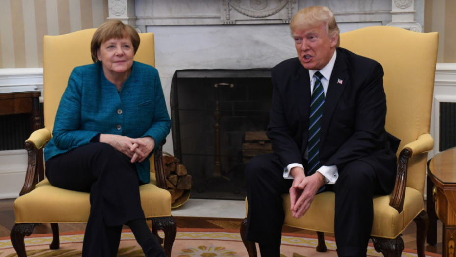 Istrpeće ga četiri godine: Angela Merkel i Donald Tramp