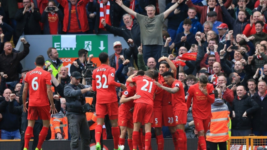 PObeda u derbiju... Fudbaleri Liverpula