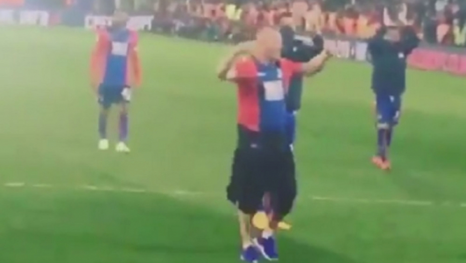 Pobednički ples Saše Ćurčića